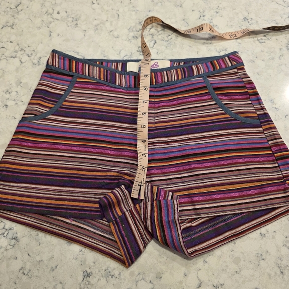 Emmelee By Anthropologie Striped Shorts Size 2 - Picture 12 of 13